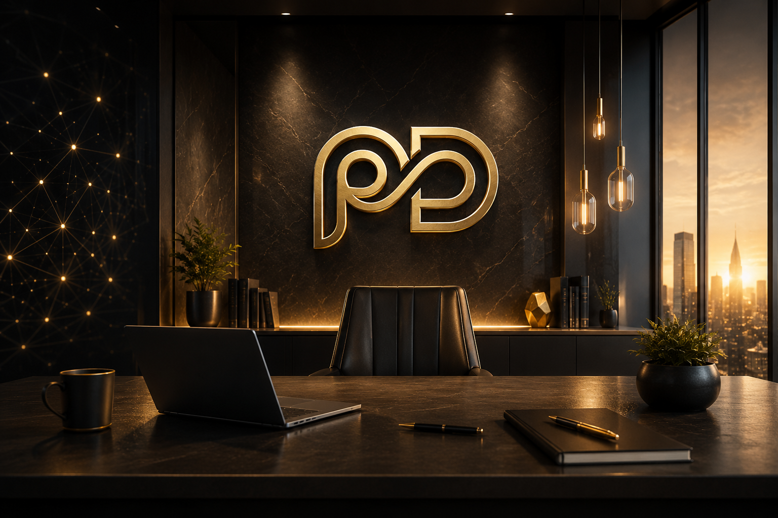 Friendly and professional client meeting concept at ProxDigi