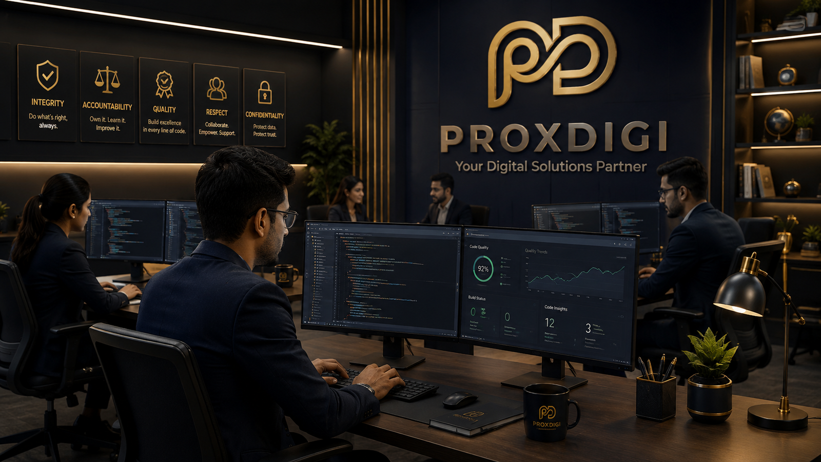 Professional developer conduct rules and service standards