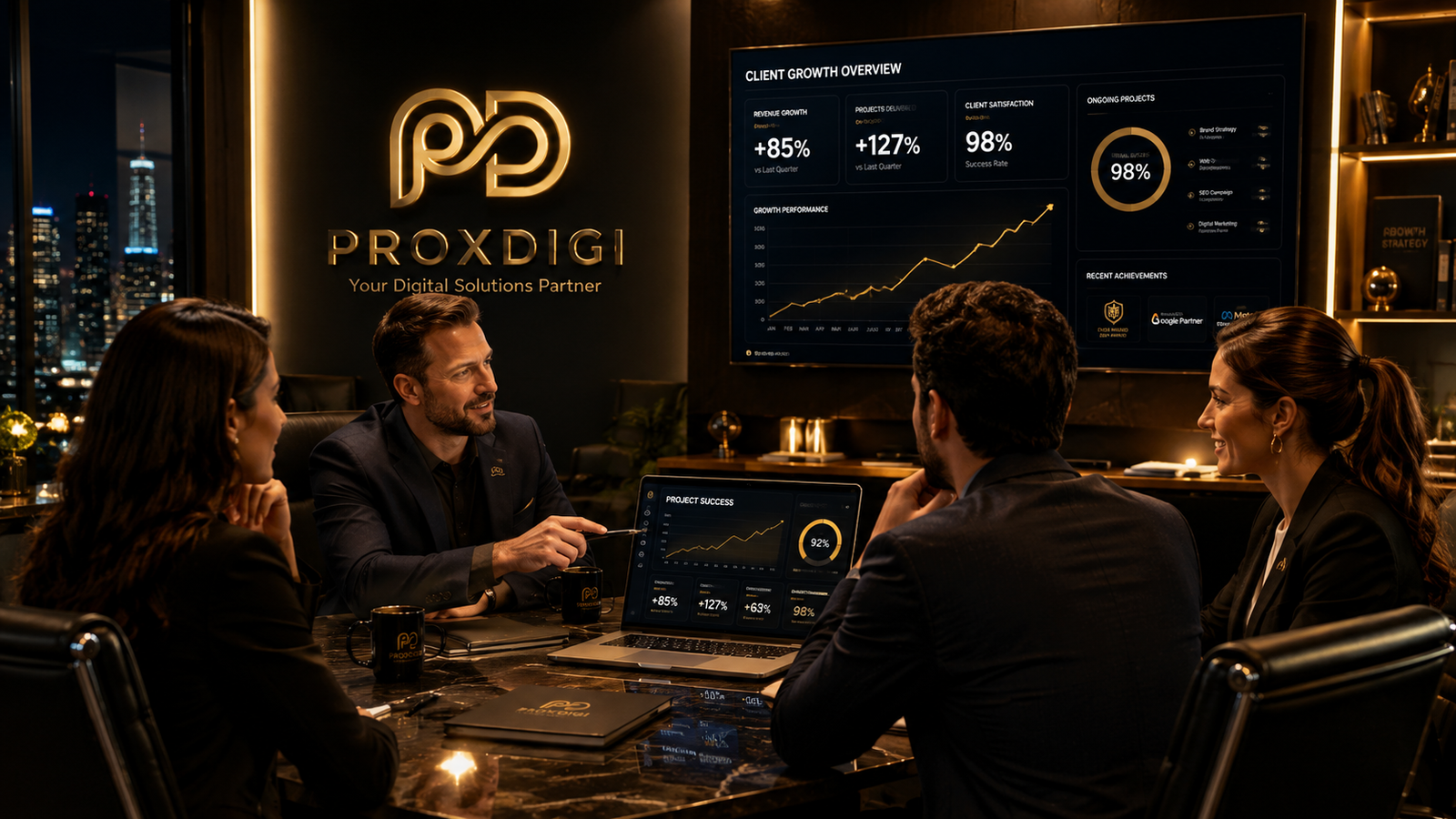Your Success Is Our Mission at ProxDigi
