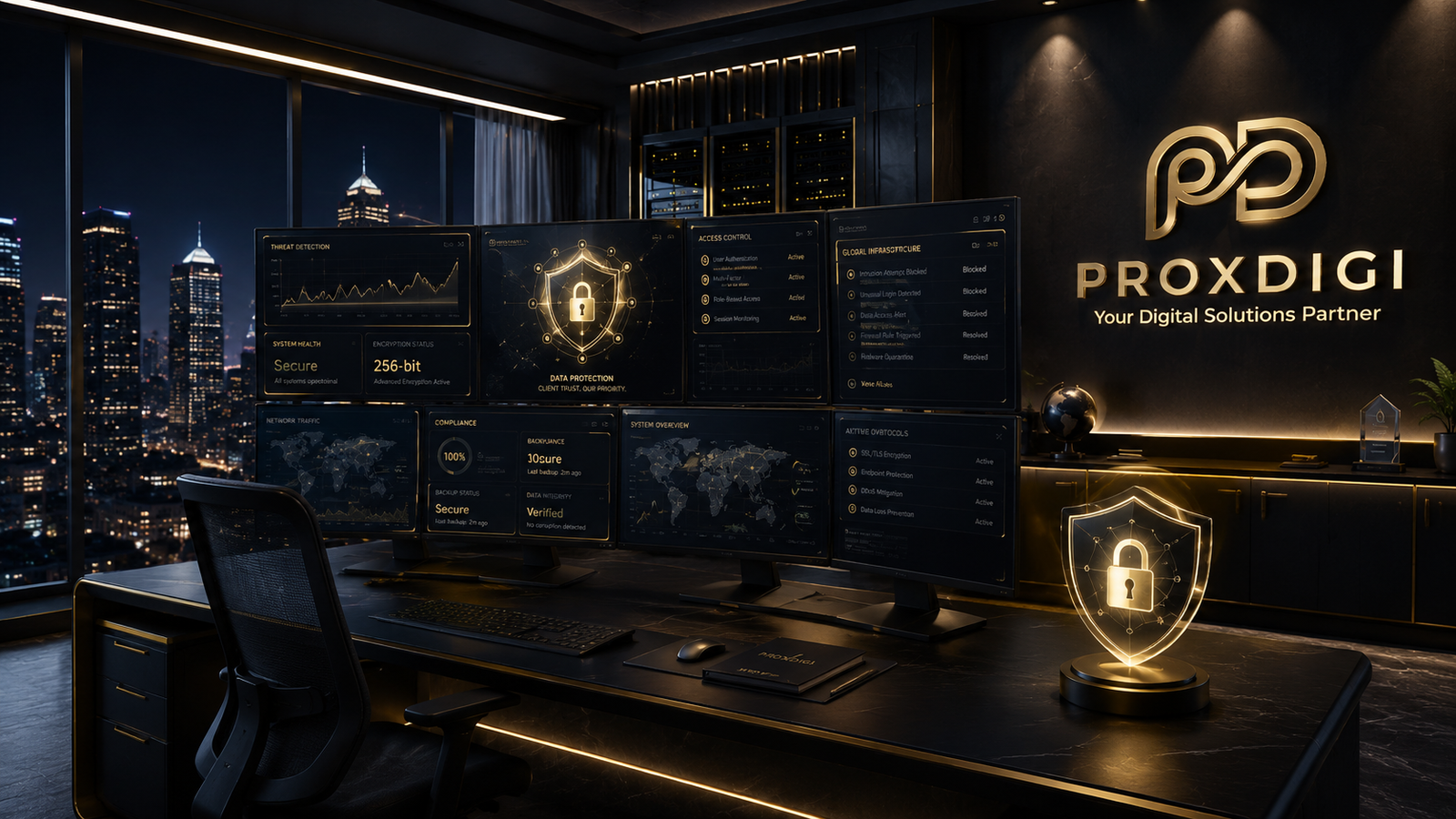 Security You Can Trust with protected client systems and data