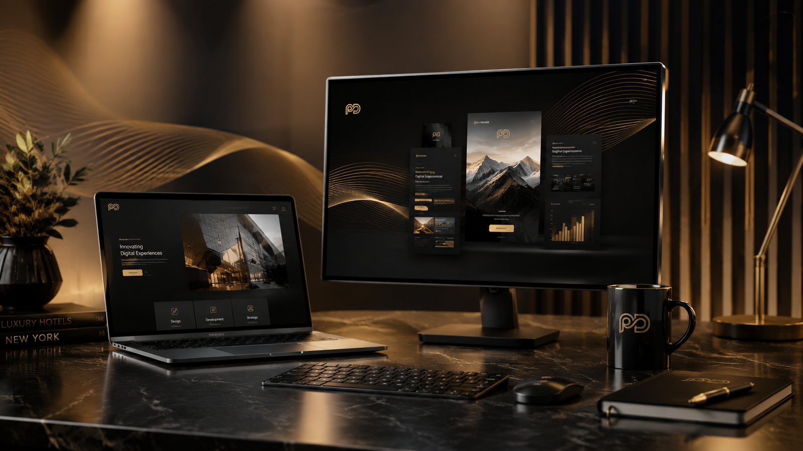 Premium ProxDigi website development workspace