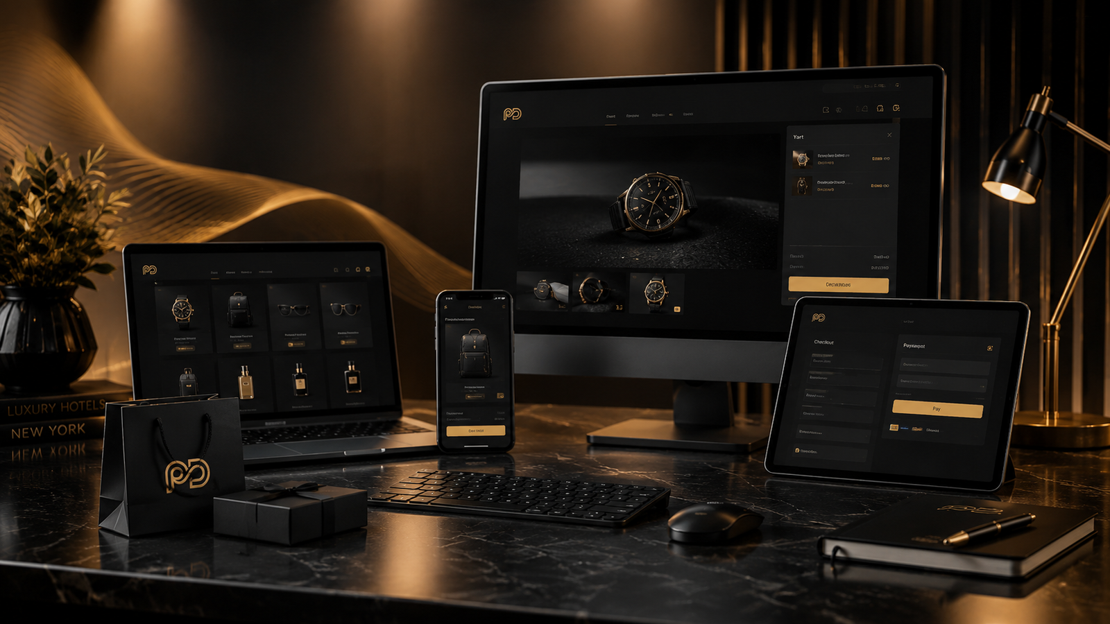 Premium e-commerce development and online store experience