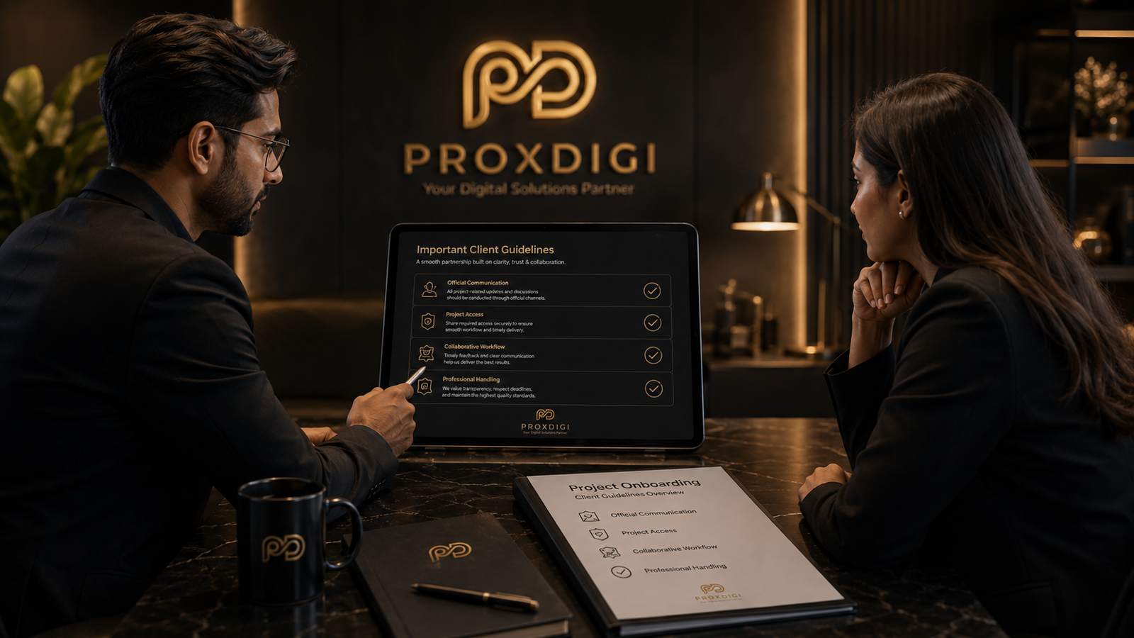 Important ProxDigi client project guidelines