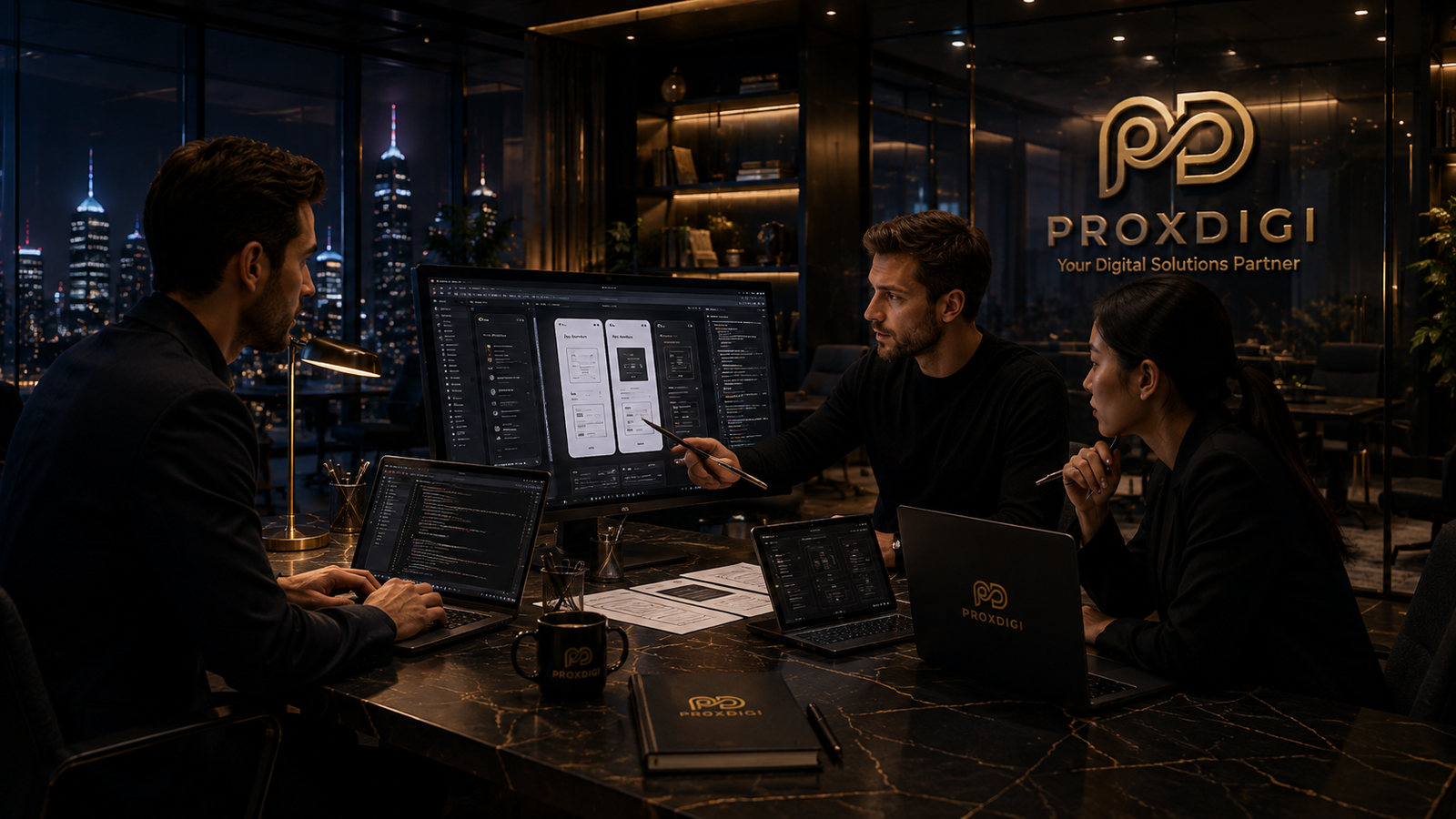 ProxDigi Custom Web Development for advanced tailored applications