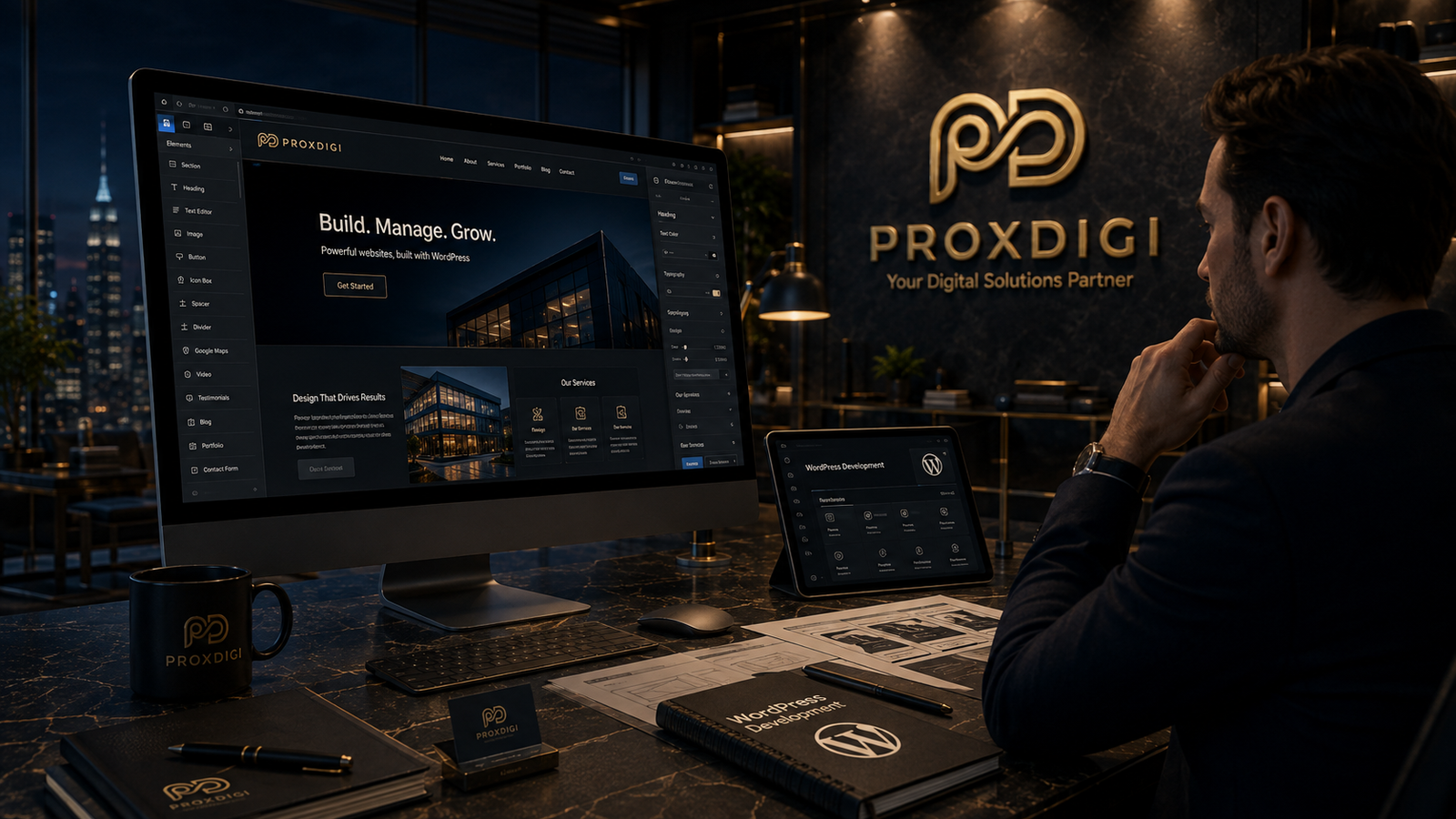 ProxDigi WordPress Development and content management solutions