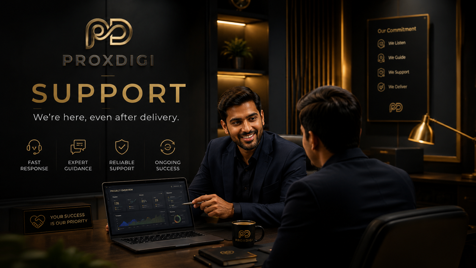 ProxDigi commitment to support shown through post-delivery client guidance