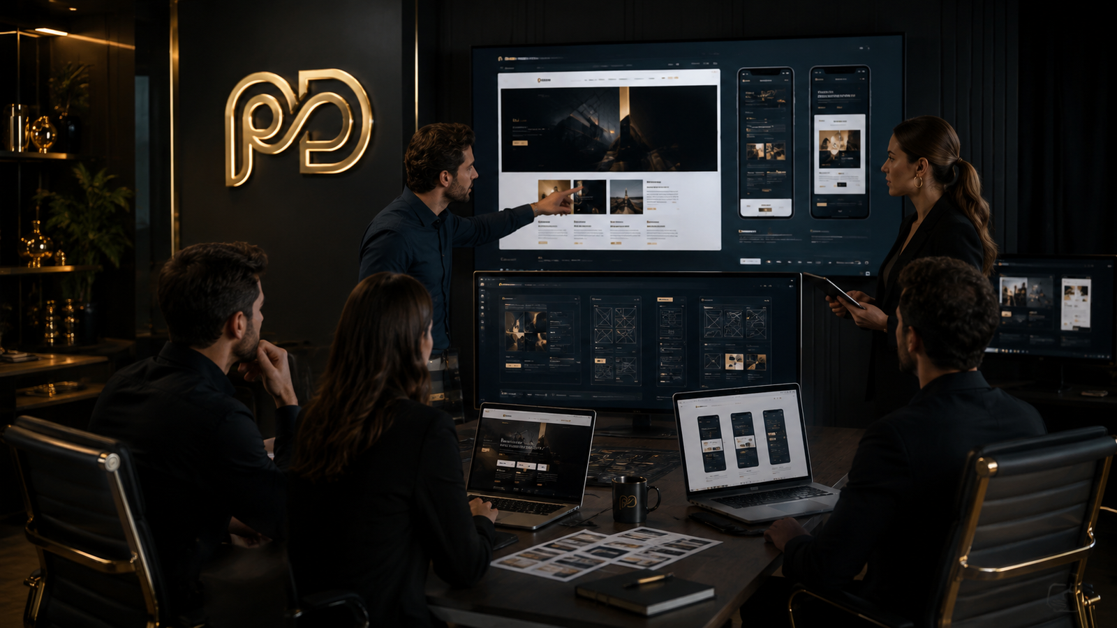 Custom web development and responsive website design