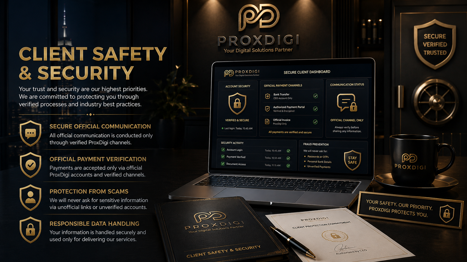 Client Safety and Security visual